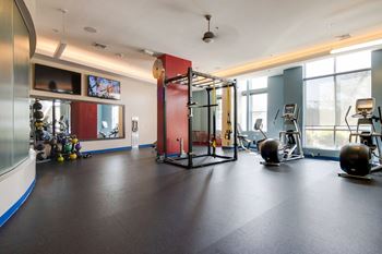 Cardio equipment with tvs